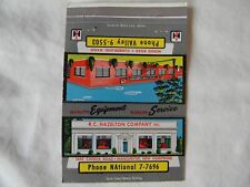 Manchester New Hampshire IH International Harvester construction low # matchbook picture