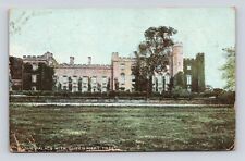 Antique Postcard Castle Scone Palace Queen Mary Tree Scotland UK United Kingdom picture