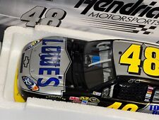Jimmie Johnson SIGNED 1/24 2009 #48 Lowe's Tough Tools For Cool Schools Chevy picture