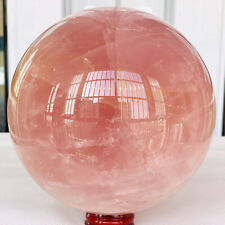 3600g Natural Pink Rose Quartz Sphere Crystal Ball Reiki Healing picture