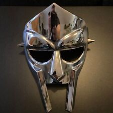 Christmas MF DOOM Mask Mad-villain Steel Face Armor Medieval Hand-Forged g07 picture