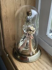 1930s Real Antique Parfum Perfume Bottle in Glass Dome BAB’S CREATIONS INC VTG picture