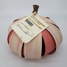 Longaberger 20th Anniv Horizon of Hope Pink White Pumpkin SOLD 1 Day ONLY RARE picture