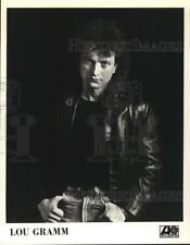 1987 Press Photo Musician Lou Gramm - sap64146 picture
