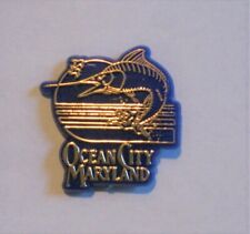 Ocean City Maryland Blue Marlin Pin Plastic picture