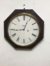Early Antique Chauncey Jerome Marine Lever Octagon Wall Clock picture