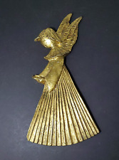 Angel Choir Wall Hanger - Italy Authentic VINTAGE Gold Finish RARE WHOLESALE picture