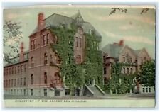 1911 Dormitory Albert Lea College Albert Lea Minnesota Vintage Antique Postcard picture