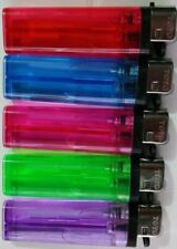 Toyo Disposable Cigarette Lighters Red, Blue, Pink, Green & Purple 10 Count picture