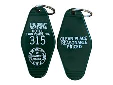TWIN PEAKS Inspired Great Northern Hotel Inspired Keytag SHIPS FROM USA picture