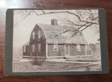 Photograph Roger Williams Park Cottage Providence Rhode Island Antique Albumen picture