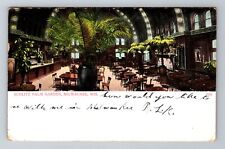 Milwaukee WI-Wisconsin, Schlitz Palm Garden, Advertising, c1907 Vintage Postcard picture