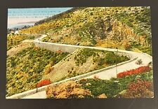 Nice Road To Menton 1930s Europe Postcard Unposted RPPC picture