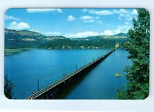 Postcard Railroad Bridge Across Beautiful Chatcolet Lake picture