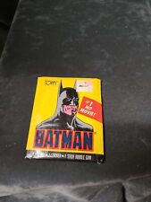 1989 Topps Batman (1st Series) Trading Cards. (1) Sealed Wax Pack. Vintage picture