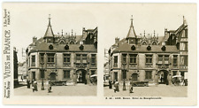 Stereo, France, Rouen, Hôtel de Bourgtheroulde, circa 1910 Vintage stereo card - picture