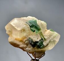 47.50 Cts beautiful terminated tourmaline crystal with quartz specimen from Afg picture