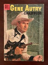 Gene Autry and Champion #111 (Dell 1956) Silver Age Singing Cowboy 2.0 GD picture