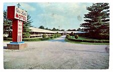 Gas Light Motel. Taylorville Illinois Vintage Postcard picture