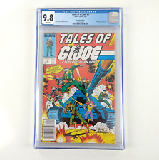 Tales of G.I. Joe #1 CGC 9.8 Rare NEWSSTAND White Pages 1988 Marvel Comics ARAH picture