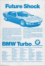 1973  BMW Trobo Sales Brochure Card picture