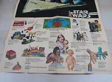 Vintage Star Wars 1977-78 Kenner Toys $45 Cash Refunds Ad Coloring Sheet Poster picture