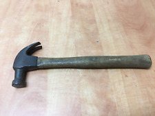 Vintage Stanley Curved Claw Hammer 16 oz  head With Original Handle picture