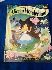 1951 Walt Disney's ‘ALICE IN WONDERLAND’ A Big Golden Book/Board Book picture