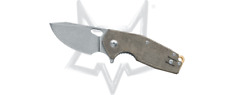 Fox Knives Suru FX-526LI-MOD Micarta Stonewashed M398 Pocket Knife Stainless picture