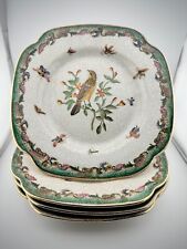 Vintage Chinese Export Hua Ping Tang Chi Decorative Bird Plates - Set of 4 picture