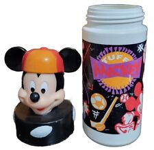 Tuff Mickey Mouse Plastic Water Bottle Sports Vintage Rare Walt Disney  World  picture