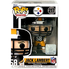 Funko Pop NFL #217 Legends Jack Lambert Steelers Vinyl Figure Vaulted picture