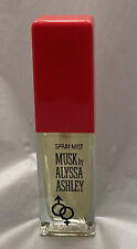 Vintage Musk by Alyssa Ashley .37 oz Spray Mist - Red Lid Unused picture
