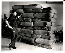 LD330 1978 Original Photo $3 MILLION MARIJUANA SEIZED IN PLYMOUTH DRUG SMUGGLING picture