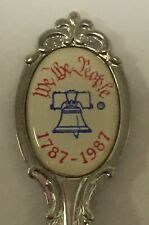 We The People 1787-1987 Vintage Souvenir Spoon Collectible picture