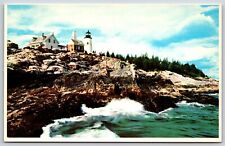 Postcard Pemaquid Light At Pemaquid Point Maine Unposted picture