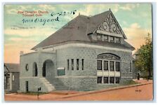 1915 Exterior View First Presbyterian Church Trinidad Colorado Vintage Postcard picture