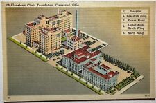 Cleveland Clinic Ohio Postcard c1940s picture