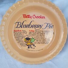 Betty Crocker Blueberry Pie Plate 11