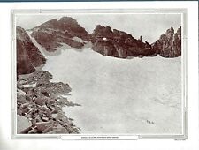 1922 COLORADO PHOTOPRINT ~ ISABELLE GLACIER, or, GRAND LAKE YACHTING picture