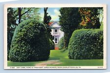 Ash Lawn Home of James Monroe Charlottesville Virginia VA UNP Linen Postcard I16 picture