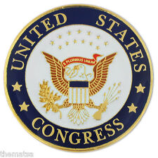 UNITED STATES CONGRESS SEAL CONGRESSMAN LAPEL BAGE PIN  picture