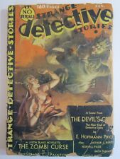 Strange Detective Stories v. 5 #2, Jan. 1934 PR  Scarce Pulp Magazine picture