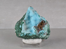 Druzy Dolomite ?  over Chrysocolla from Congo  7.1 cm  # 19260 picture