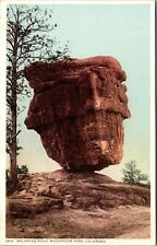 Mushroom Park CO-Colorado, Balanced Rock, Scenic, Vintage Postcard picture
