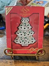 Lenox 2009 Annual Porcelain Joyous Tidings Christmas Tree Ornament picture