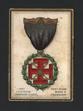 1911 Emblem Cigarettes Emblem Series #35 - 32nd Degree Free-Masonry picture