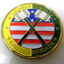 5TH ARMORED BRIGADE CAMP MCGREGOR FORT BLISS TX DAGGER BRIGADE CHALLENGE COIN picture