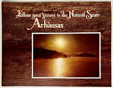 1978 Follow Your Sense Arkansas Natural State Recreation Clinton VTG Travel Book picture