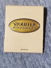Stouffer Hotels and Resorts Matchbook Match Box Vintage Matches picture